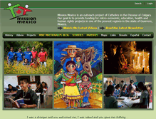 Tablet Screenshot of missionmexico.com